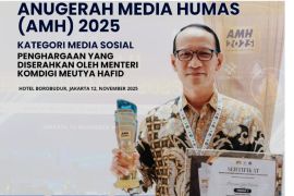 Mataram raih penghargaan Anugerah Media Humas tahun 2025
