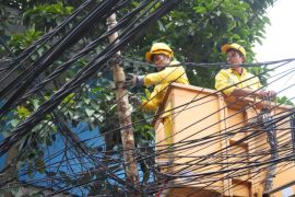 Dinas Bina Marga-Apjatel gencarkan relokasi kabel udara ke bawah tanah