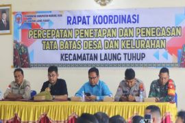 Pemkab Murung Raya percepat penetapan batas desa di Laung Tuhup