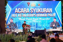 Kapolri apresiasi Brimob di umur ke-80 yang dukung program pemerintah