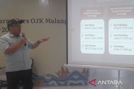 Penyaluran kredit perbankan wilker OJK Malang tumbuh 8,41 persen