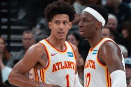 Jalen Johnson cetak triple-double, Hawks menang 132-122 atas Jazz