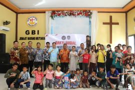 Imigrasi Jambi gelar bakti sosial sambut Kick Off Hari Bakti Kemenimipas ke-1