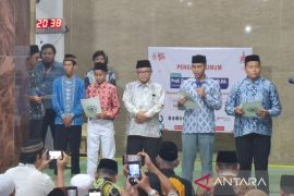 Mendikdasmen hadiri CRM Award VI 2025 di Masjid Al-Jihad Banjarmasin