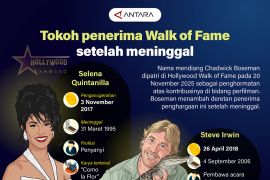 Tokoh penerimaan Walk of Fame setelah meninggal