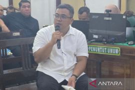 Topan Ginting jalani sidang perdana di Pengadilan Tipikor Medan 19 November