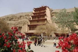 Donasi bantu tingkatkan upaya konservasi gua di Dunhuang, China