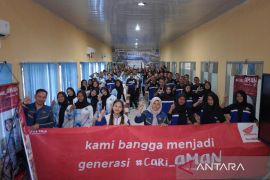 Honda Babel dan AHM edukasi safety riding di SMKN 4 Pangkalpinang