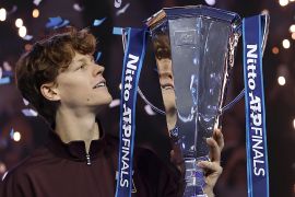 Sinner kalahkan Alcaraz dan meraih gelar ATP Finals