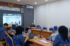 Kanwil kemenkum Kalbar Bahas Harmonisasi Raperbup Melawi tentang Pedoman Penegakan Disiplin ASN