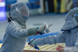 Persaingan sengit, Atlet Anggar Indonesia belum berhasil melaju ke perebutan medali