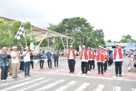 Bupati HSS: Lomba gerak jalan antar-OPD teguhkan semangat kebersamaan