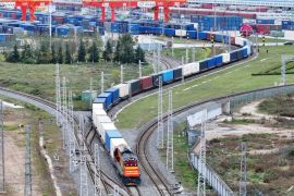 Perjalanan kereta kargo China-Eropa capai hampir 120.000