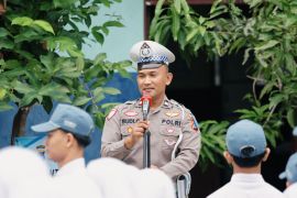 Satlantas Banjarmasin edukasi pelajar tentang operasi zebra