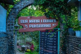 Gereja Puhsarang, salah satu destinasi wisata Katolik terbesar di Indonesia