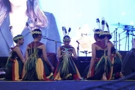 Gentur Baramian Balangan tampil pada KIMFest 2025