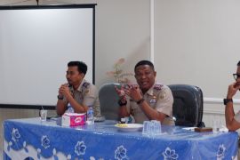 Rapat monitoring dan evaluasi pelayanan pertanahan dan pendaftaran tanah sistematis lengkap di Kantor Pertanahan Kabupaten Pasaman