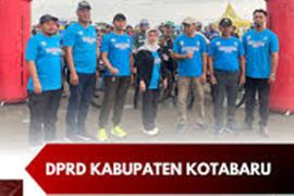 Ketua DPRD Kotabaru hadiri pelepasan perlombaan MTB Adventure Hebat 2025