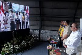 Gubernur Bobby hadiri peresmian underpass Gatot Subroto Medan oleh Presiden