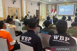 Ditjenpas Sulteng bekali warga binaan pelatihan vokasi kewirausahaan