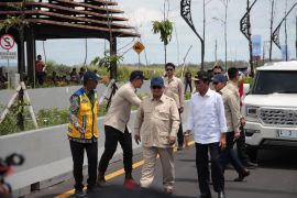 Presiden Prabowo menyatakan Jembatan Kabaran penuh dengan historis
