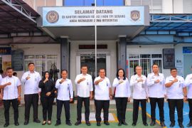 Kunjungi Imigrasi Serang, Inspektur Wilayah I ingatkan integritas dan disiplin