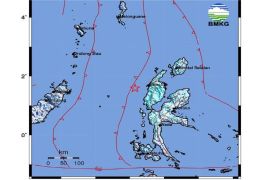 Gempa Magnitude 5,4 guncang Halmahera Barat, Kamis (20/11/2025)