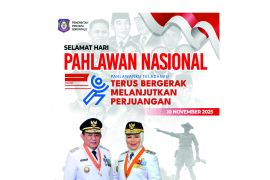 Selamat Hari Pahlawan Nasional