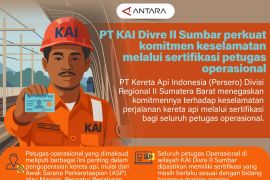 PT KAI Divre II Sumbar perkuat komitmen keselamatan melalui sertifikasi petugas operasional