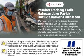 Pemkot Padang latih ratusan juru parkir untuk kuatkan citra kota