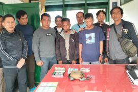 Tim Intelijen TNI ringkus dua pengedar sabu di Karo, salah satunya residivis yang baru bebas