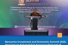 Wagub Kaltara Membuka \"Benuanta Investment and Economic Summit 2025\"\'