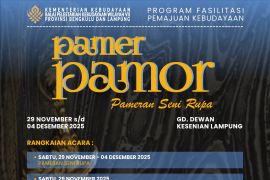 Sanggar Seni Lampung Ornamen-BPK VII Lampung Bengkulu gelar pameran "Pamer Pamor"