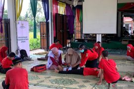 Baznas latih pertolongan pertama kepada teman disabilitas di Bantul