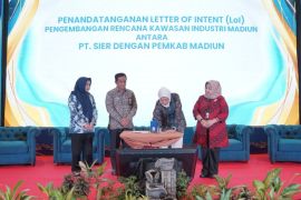 SIER-Pemkab Madiun teken LoI percepat rencana kawasan industri