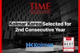 Kolmar Korea Tercantum dalam Daftar "World's Best Companies in Sustainable Growth 2026" versi TIME Selama Dua Tahun Berturut-turut
