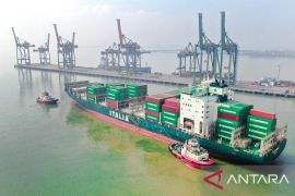 Terminal Teluk Lamong sambut kunjungan perdana MV Ital Bonny