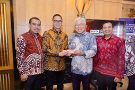 Kementerian ATR/BPNraih apresiasi BeritaSatu 2025 kategori Inovasi Teknologi dan Layanan Publik