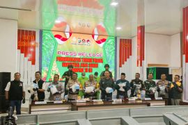 19 Kilogram Sabu-sabu dimusnahkan Polres Inhil