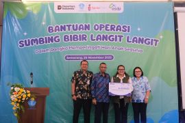 ASDP berikan bantuan operasi bibir sumbing untuk 100 anak Indonesia