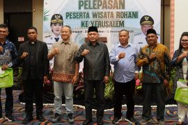 Pemprov Malut berangkatkan  30 pendeta perjalanan religi ke Yerusalem