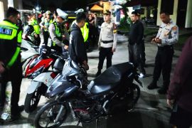 Bubarkan balap liar, Polres Banjarbaru tangkap delapan remaja