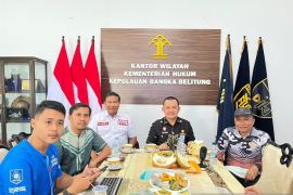 Kanwil Kemenkum Babel ikuti sosialisasi verifikasi substantif perubahan data perseroan terbatas