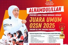 Pemprov Jatim raih juara umum O2SN 2025
