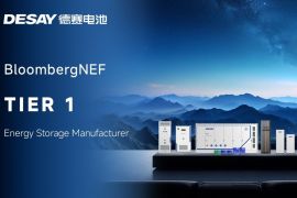 Desay Battery Tercantum dalam "BNEF Global Energy Storage Tier 1 List" untuk Ketiga Kalinya, Menjadi Tolok Ukur Baru di Industri