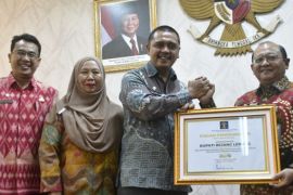 Apresiasi Kemenkum Bengkulu, 156 desa dan kelurahan Rejang Lebong kini miliki posbakum