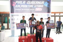 Bulungan Raih Juara Umum Kejuaraan Gulat Piala Gubernur 2025