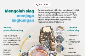 Mengolah slag, menjaga lingkungan