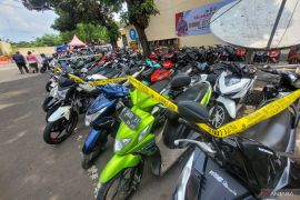 Polisi amankan 56 sepeda motor dari lokasi balap liar di Situbondo