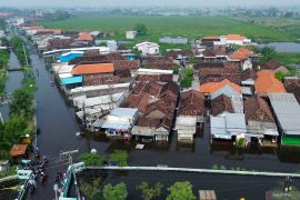 Banjir rendam sejumlah wilayah di Sidoarjo